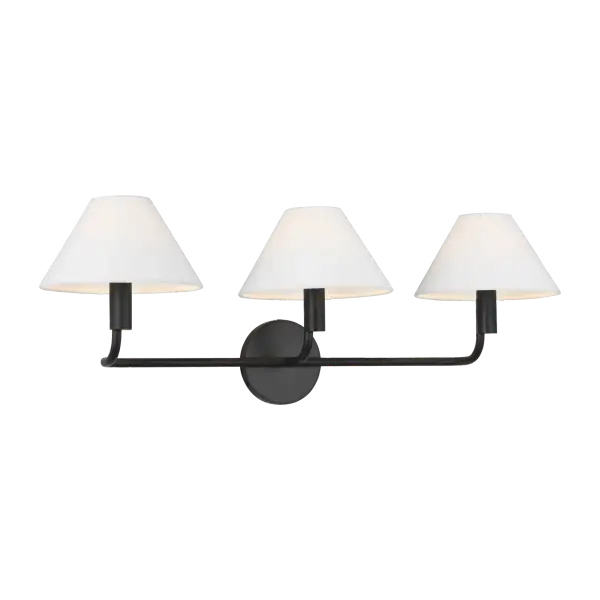 Colfax Large Sconce in Aged Iron - Image 3