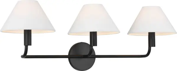 Colfax Large Sconce in Aged Iron - Image 4