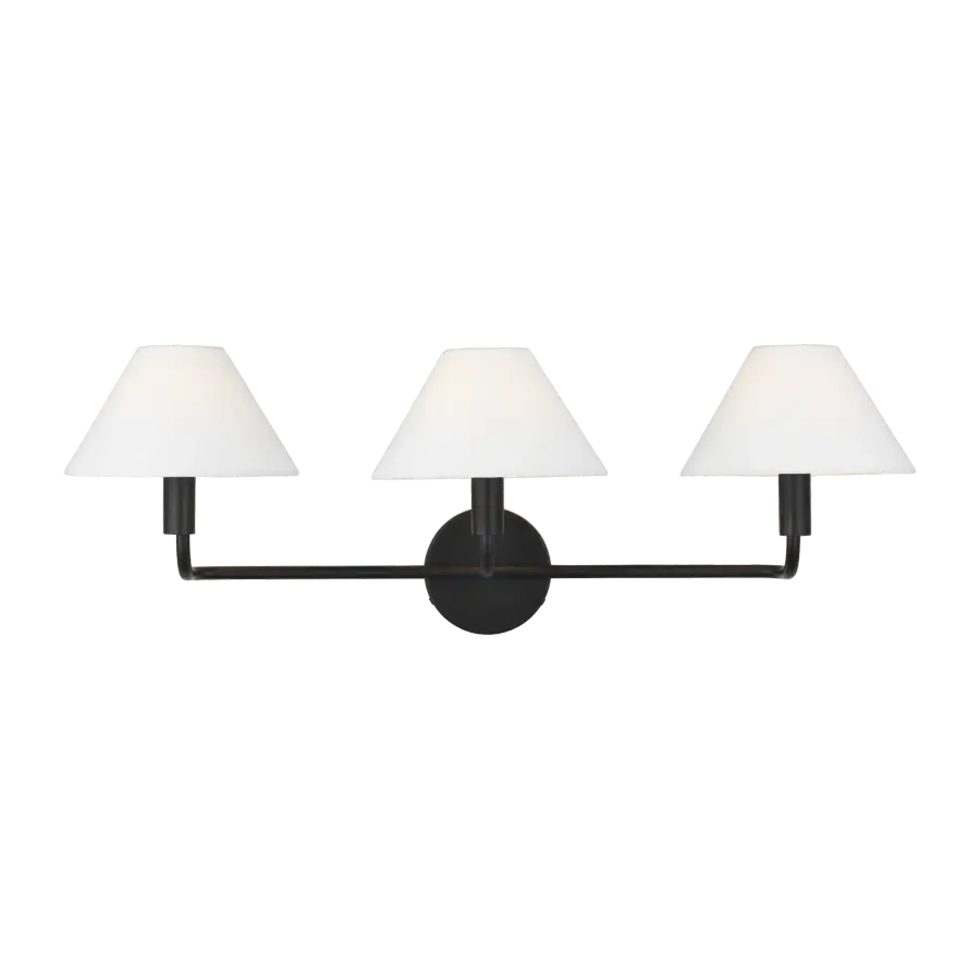 Colfax Large Sconce in Aged Iron - Image 5