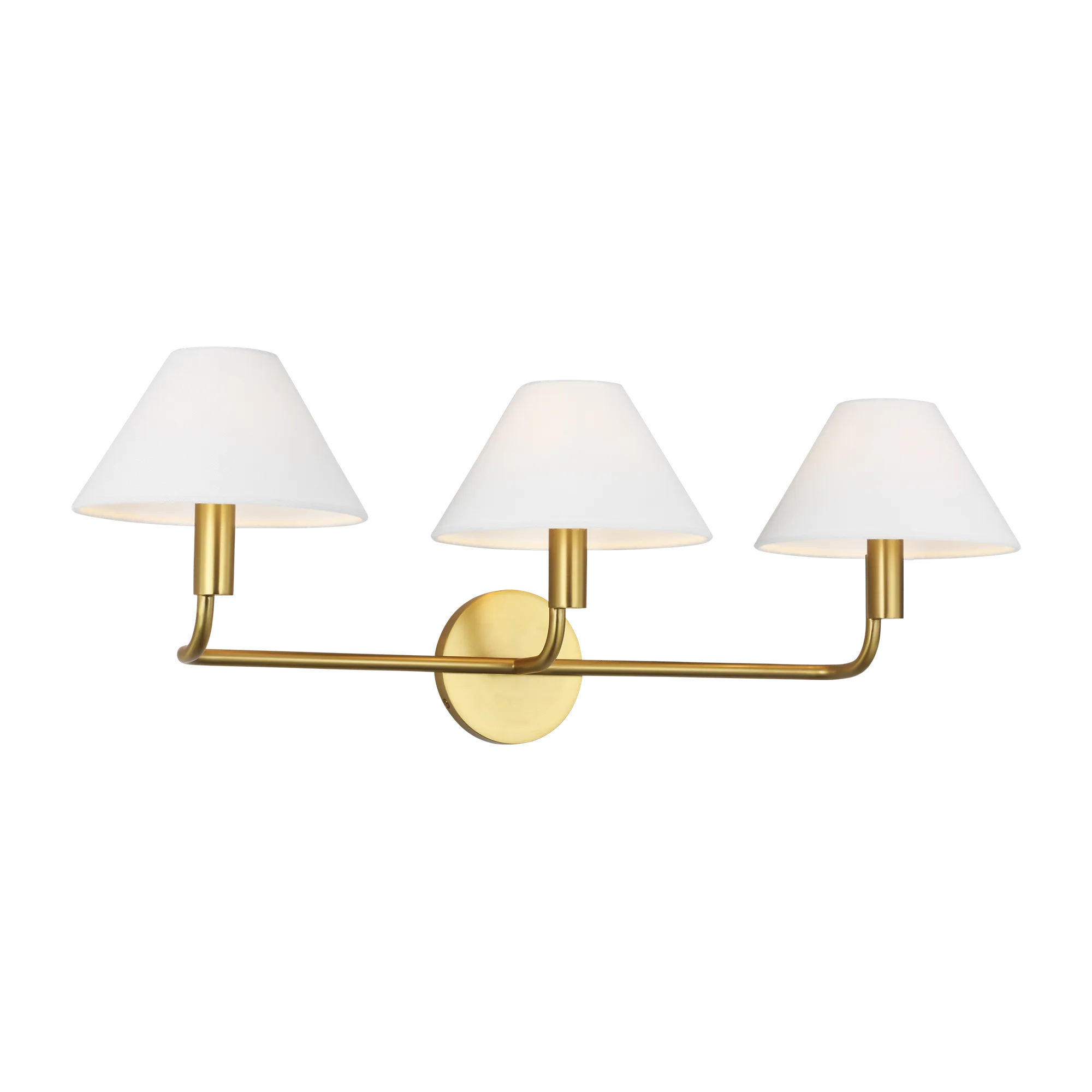 Colfax Large Sconce in Burnished Brass