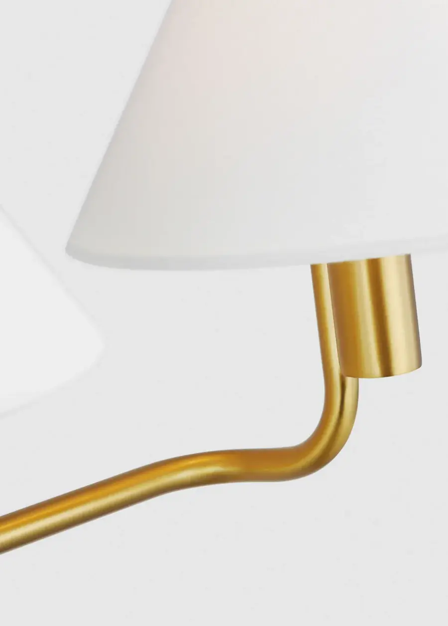 Colfax Large Sconce in Burnished Brass - Image 4