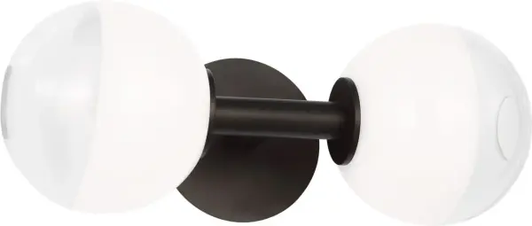 Torian Linear Sconce in Aged Iron - Image 4