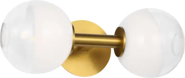 Torian Linear Sconce in Burnished Brass - Image 4