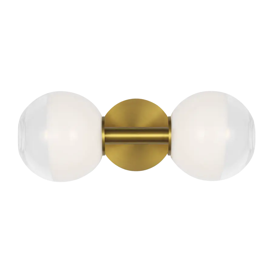 Torian Linear Sconce in Burnished Brass - Image 5