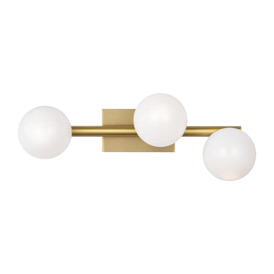 Altair Small Sconce in Burnished Brass - Image 1