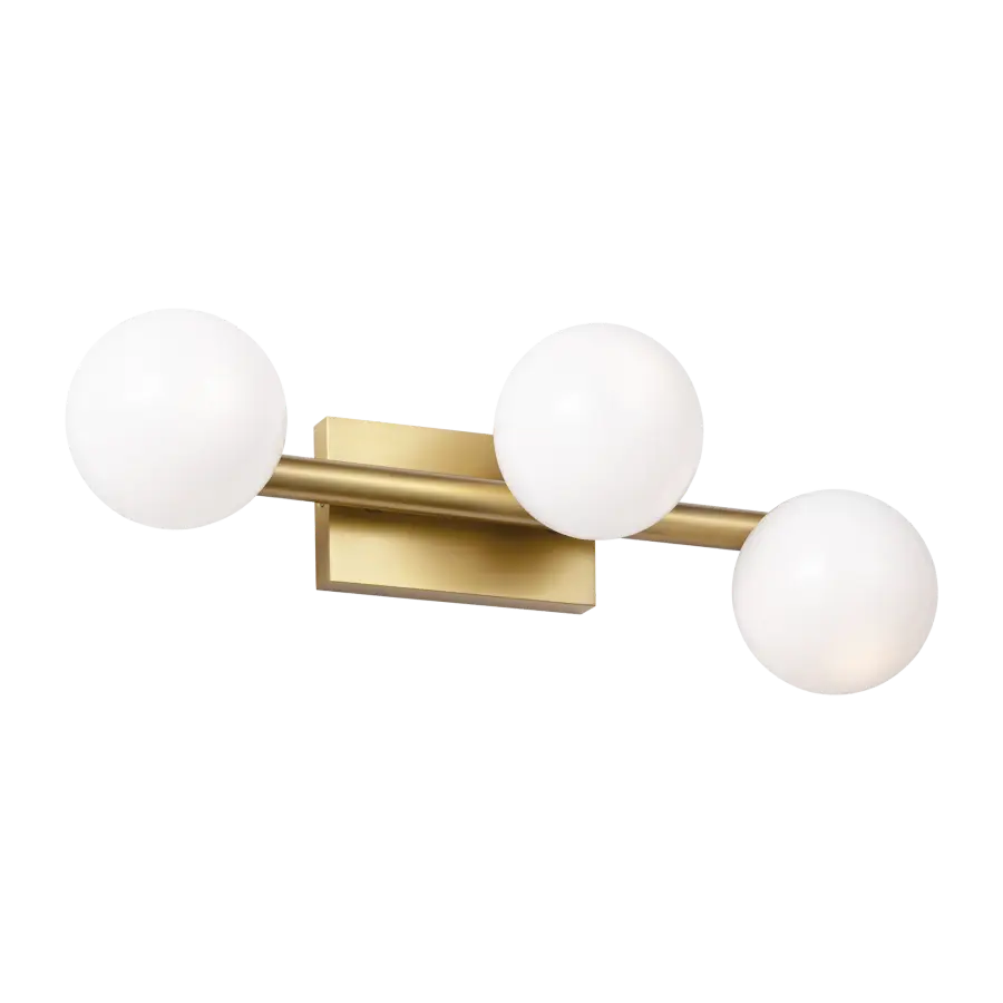 Altair Small Sconce in Burnished Brass - Image 3