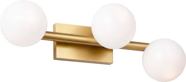 Altair Small Sconce in Burnished Brass - Image 4