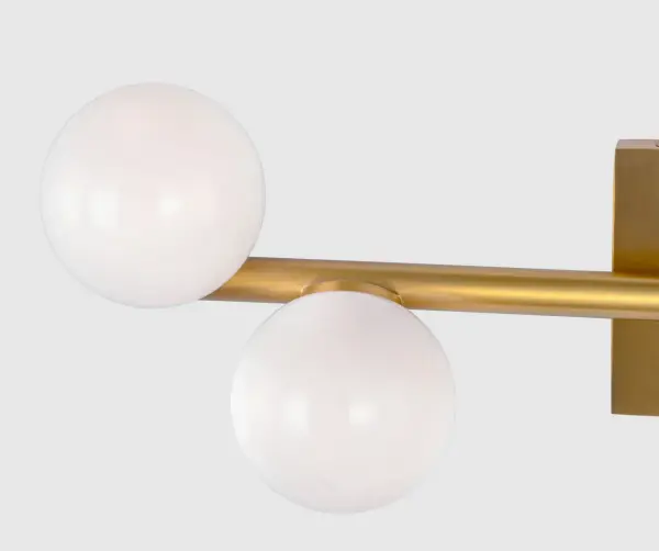 Altair 5-Light Vanity in Burnished Brass - Image 5