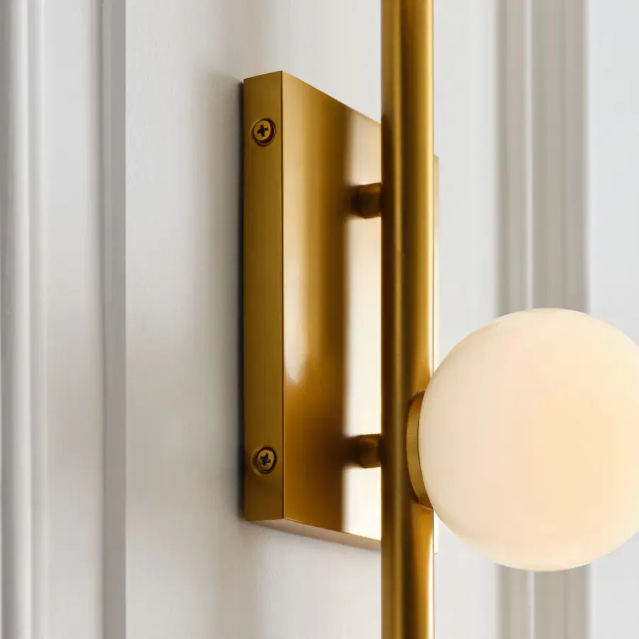 Altair 5-Light Vanity in Burnished Brass - Image 6