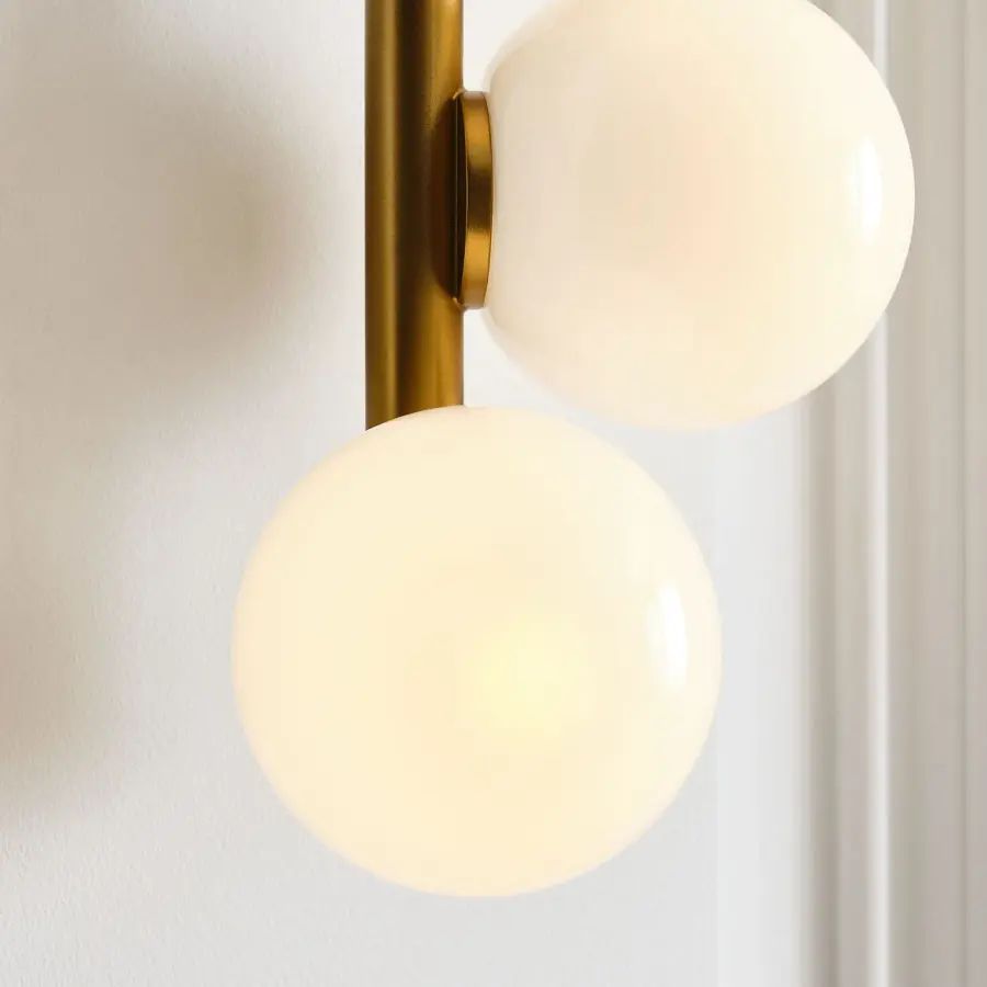 Altair 5-Light Vanity in Burnished Brass - Image 10