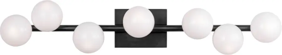 Altair 7-Light Vanity in Aged Iron - Image 2