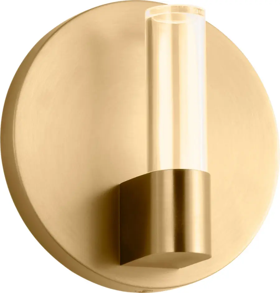 Silas 5 Sconce in Burnished Brass - Image 1