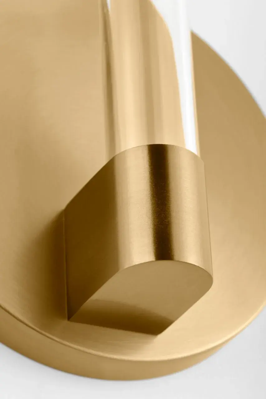 Silas 5 Sconce in Burnished Brass - Image 2