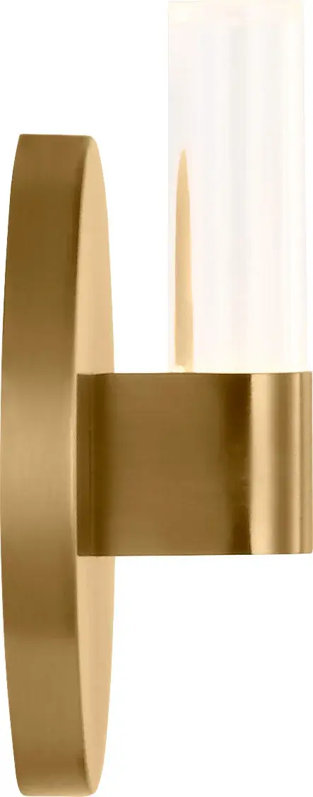 Silas 5 Sconce in Burnished Brass - Image 3