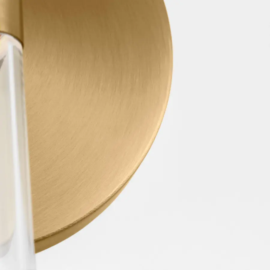 Silas 10" Sconce in Burnished Brass - Image 3