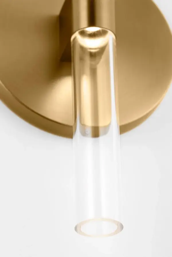 Silas 10" Sconce in Burnished Brass - Image 4