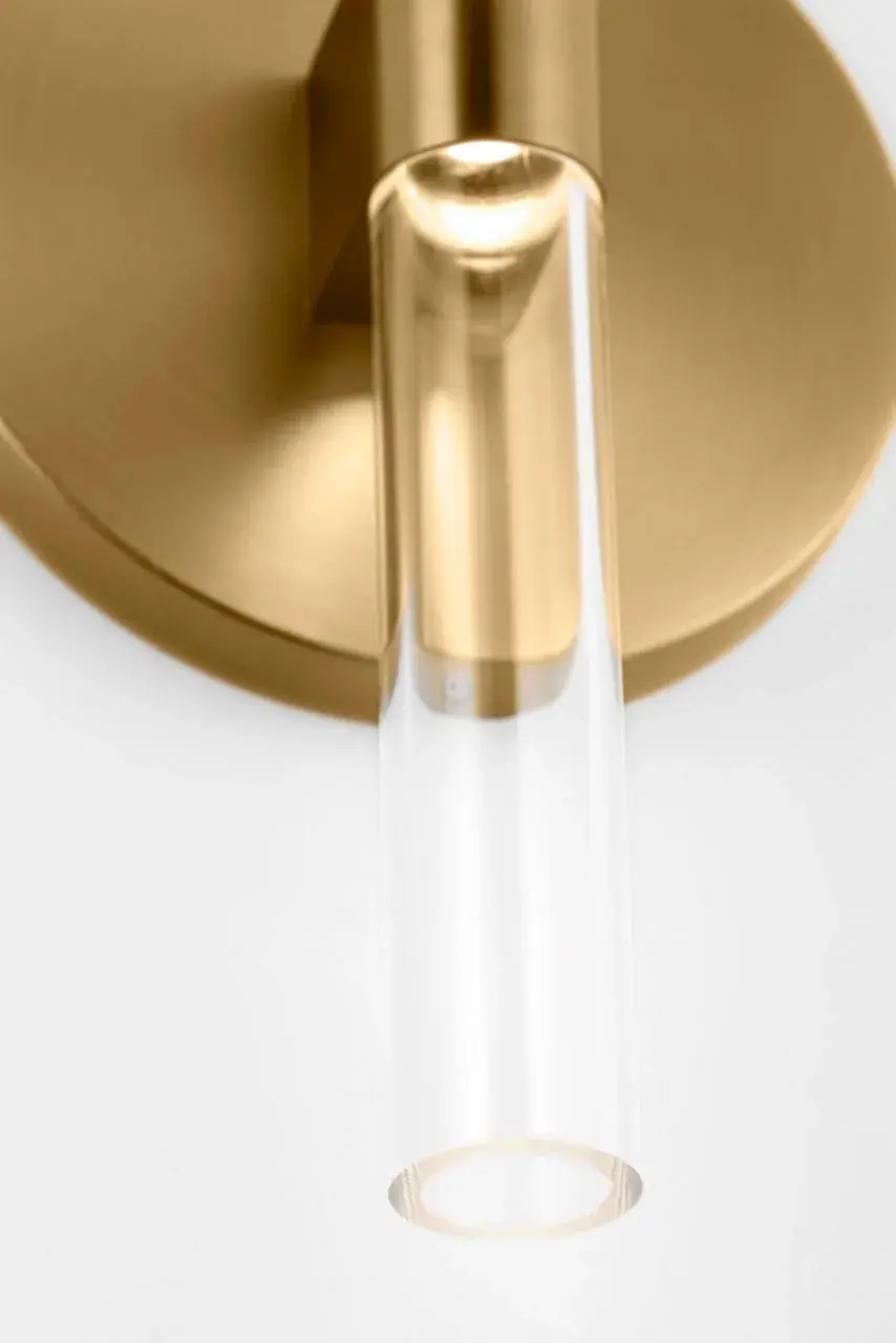 Silas 10" Sconce in Burnished Brass - Image 4