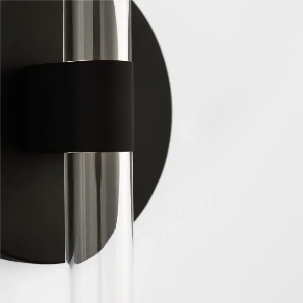 Silas 10" Sconce in Midnight Black - Image 3
