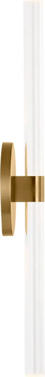 Silas 18" Sconce in Burnished Brass - Image 2