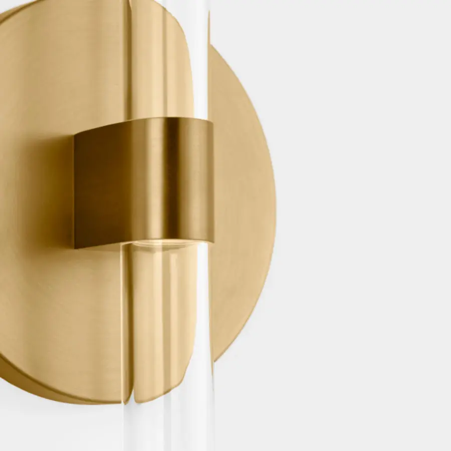 Silas 18" Sconce in Burnished Brass - Image 4