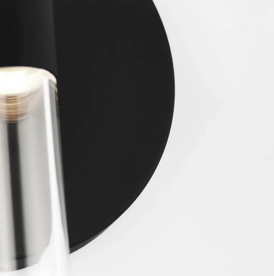 Silas 18" Sconce in Midnight Black - Image 5