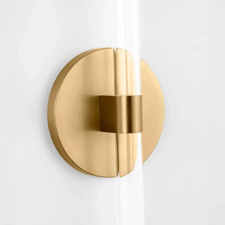 Silas 24" Sconce in Burnished Brass - Image 3