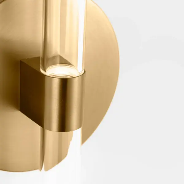 Silas 24" Sconce in Burnished Brass - Image 5
