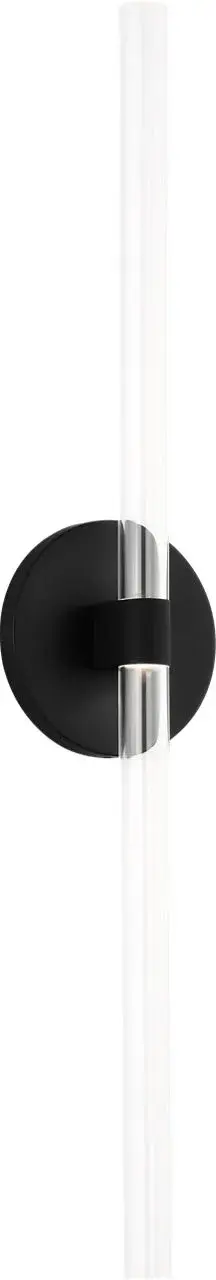 Silas 24" Sconce in Midnight Black - Image 1