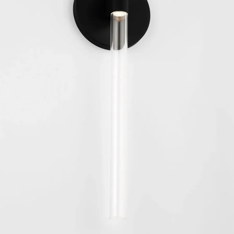 Silas 24" Sconce in Midnight Black - Image 2
