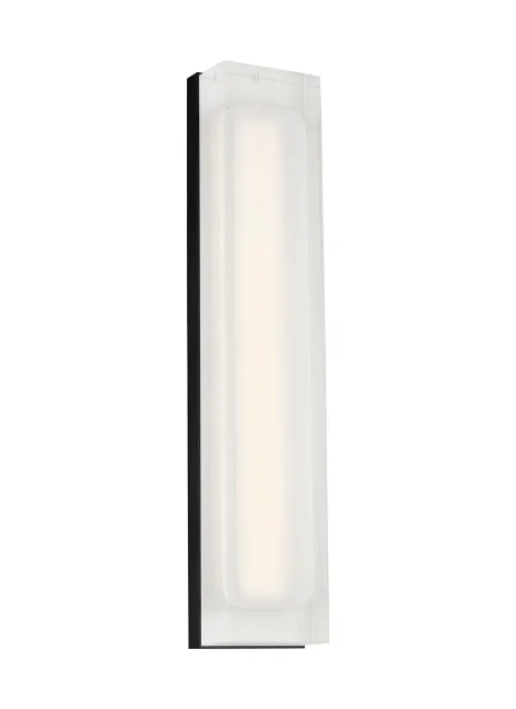 Milley LED Wall Sconce in Nightshade Black