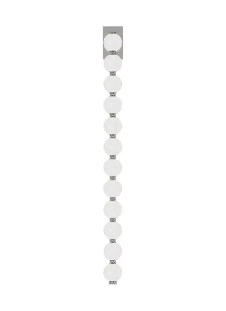 Perle LED Wall Sconce in Polished Nickel