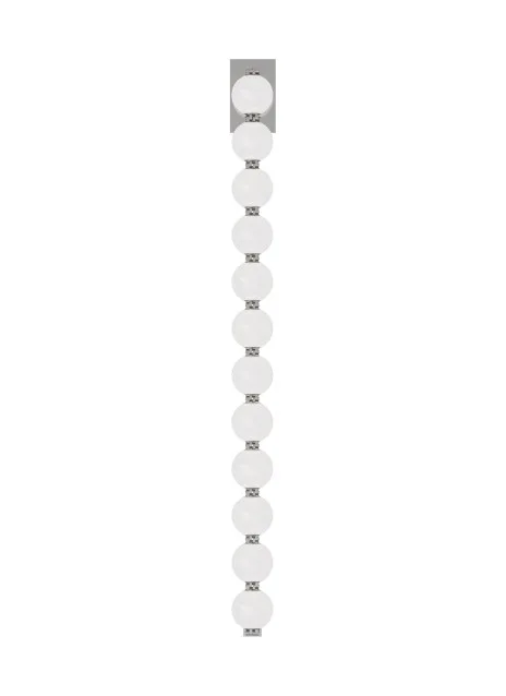 Perle LED Wall Sconce in Polished Nickel