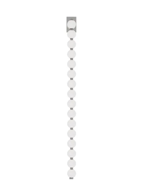 Perle LED Wall Sconce in Polished Nickel