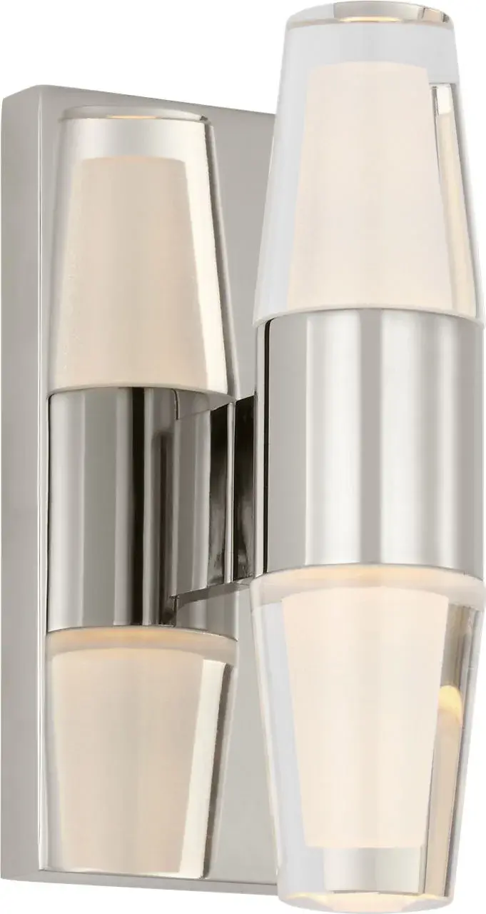 Lassell Single Short Sconce in Polished Nickel - Image 2