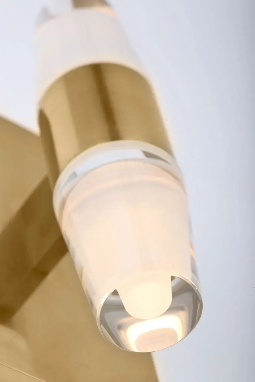 Lassell Single Short Sconce in Natural Brass - Image 4