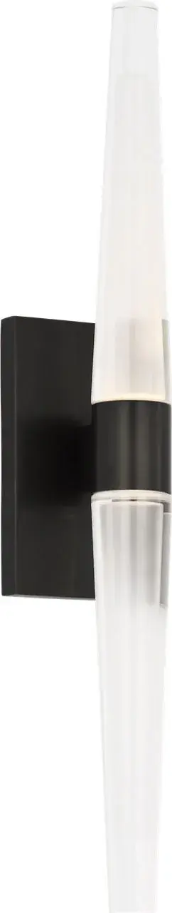 Lassell Single Tall Sconce in Dark Bronze - Image 3