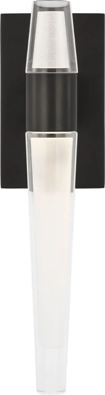 Lassell Single Sconce in Dark Bronze
