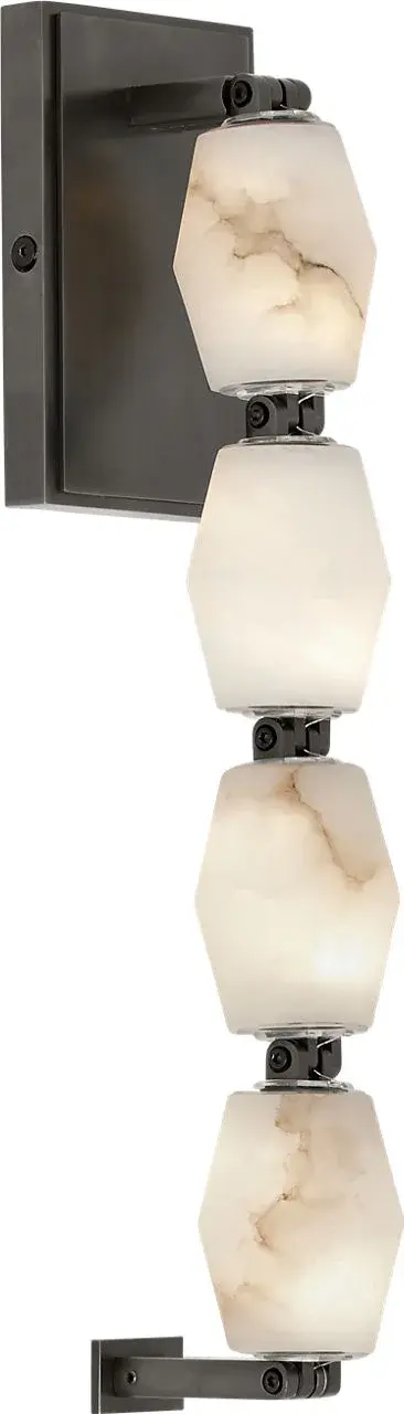 Collier Alabaster 15" Sconce in Bronze - Image 3