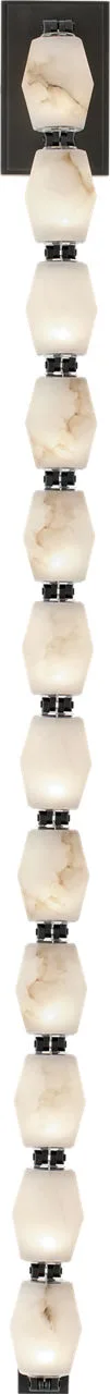 Collier Alabaster 40" Sconce in Bronze