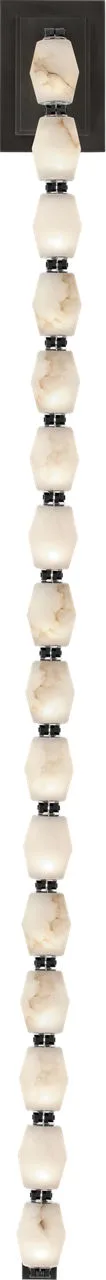 Collier Alabaster 53" Sconce in Bronze