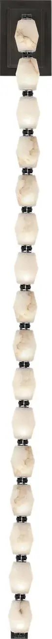 Collier Alabaster 53" Sconce in Bronze - Image 1
