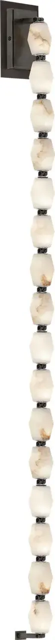 Collier Alabaster 53" Sconce in Bronze - Image 3