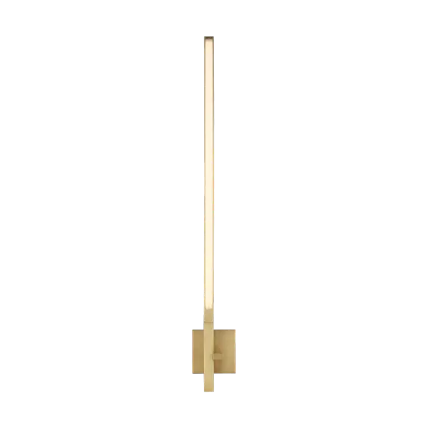 The Cityscape X-Large Sconce combines geometric sophistication with luxurious crystal detailing. Its hand-rubbed antique brass finish and clear crystal elements create a statement piece that elevates both residential and commercial interiors with warm, refined illumination.
