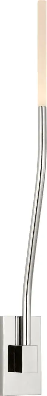 Lajos 21" Sconce in Polished Nickel - Image 1