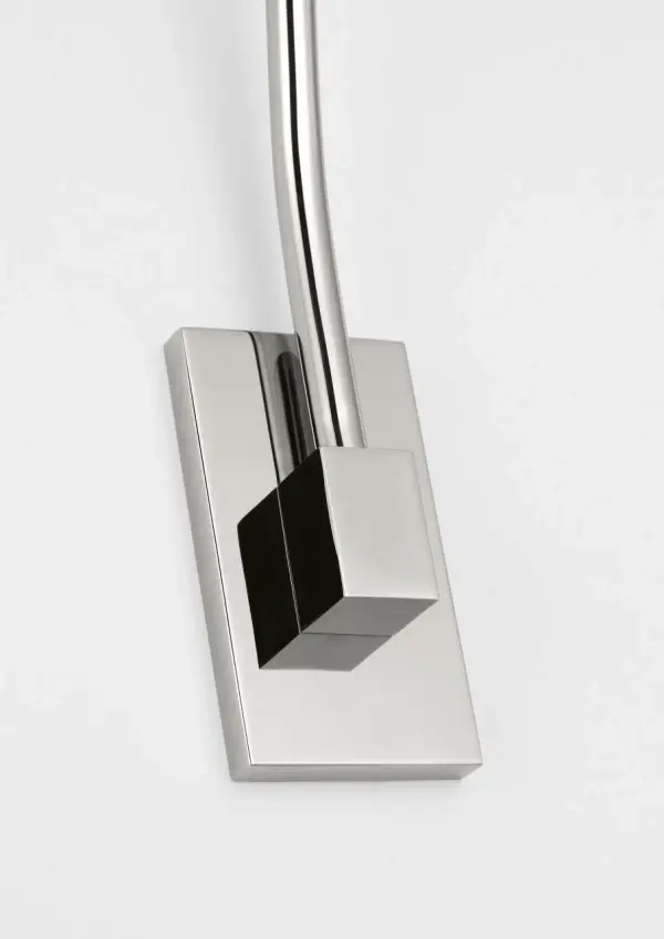 Lajos 21" Sconce in Polished Nickel - Image 2