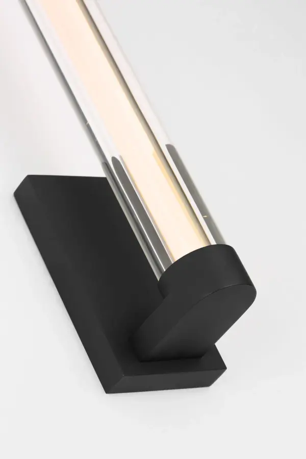 Reiya Round 13" Sconce in Nightshade Black - Image 3