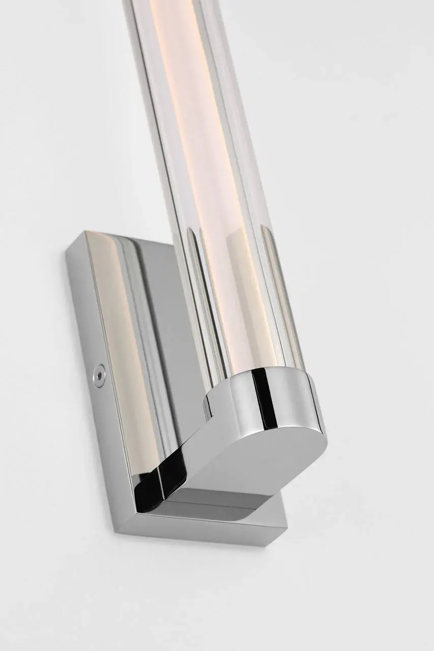 Reiya Round 13" Sconce in Chrome - Image 2