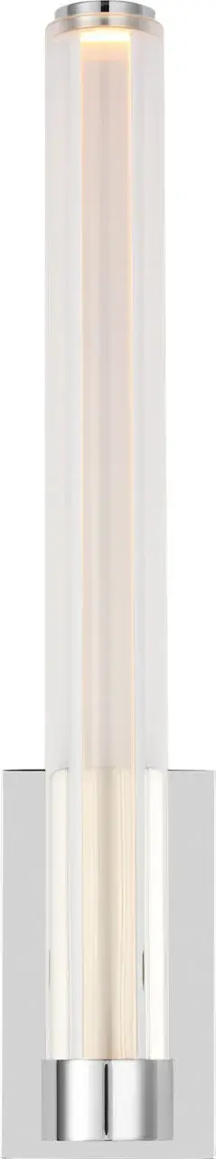 Reiya Round 13" Sconce in Chrome - Image 3