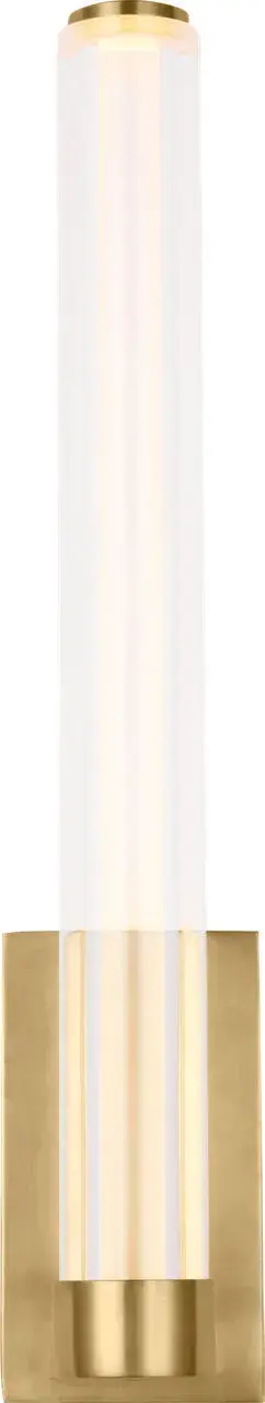 Reiya Round 13" Sconce in Hand-Rubbed Antique Brass - Image 2