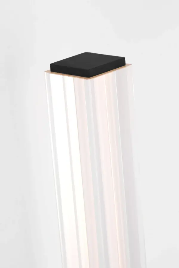 Reiya Square 13" Sconce in Nightshade Black - Image 3